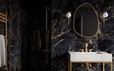 Black Bathroom Tile Ideas